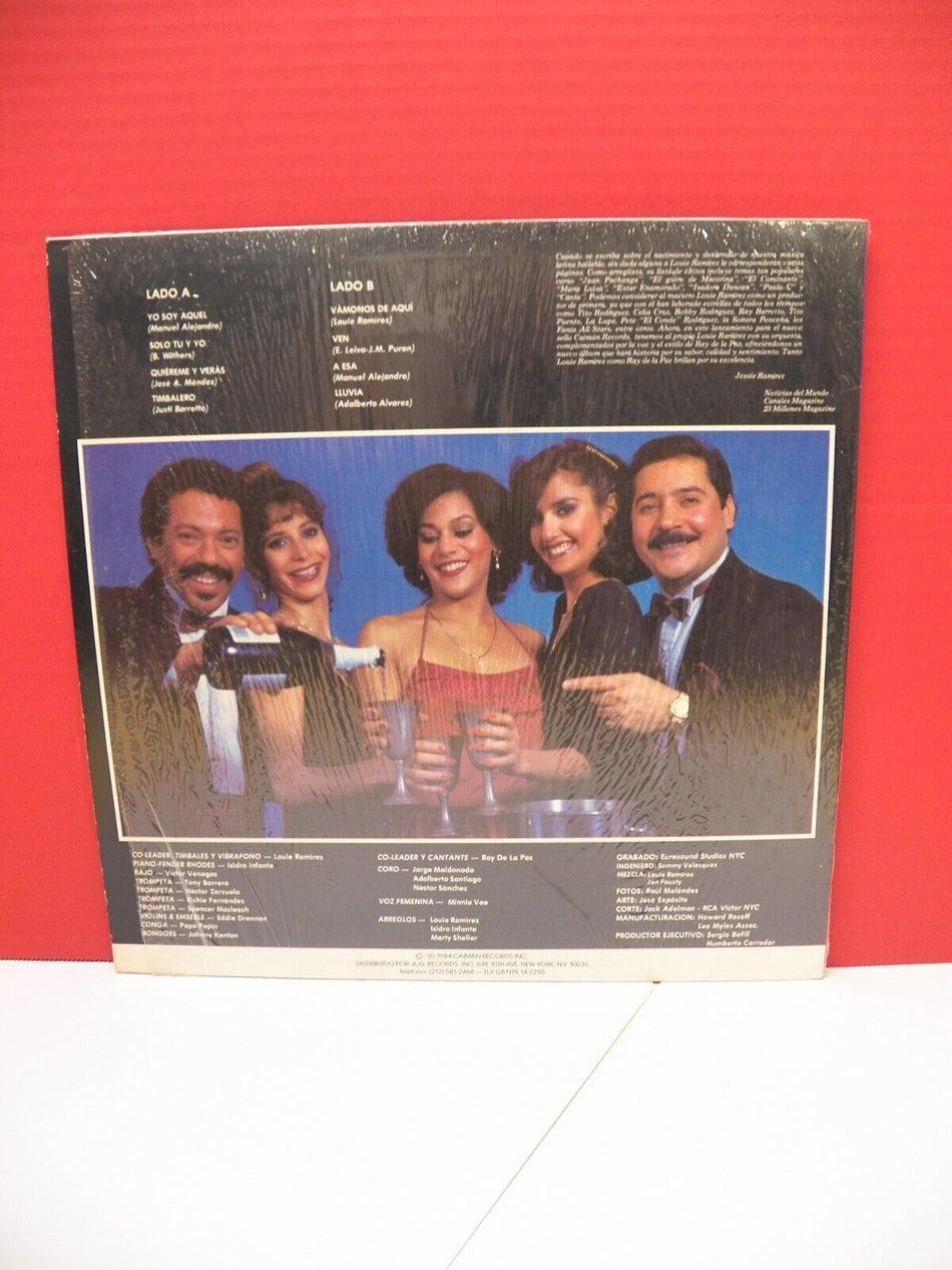 12" LP VG++/EX Louie Ramirez-Ray De La Paz Y Su Orquesta Con Cache 1984 Caiman