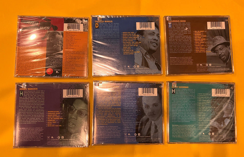 Sealed 6 CD Lot Ken Burns Jazz 2000 and Duke Ellington 1999