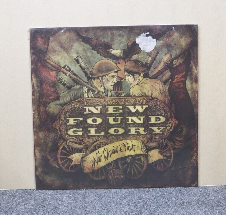 Sealed 12" LP New Found Glory Not Without A Fight 2009 Bridge Nine Green Vinyl