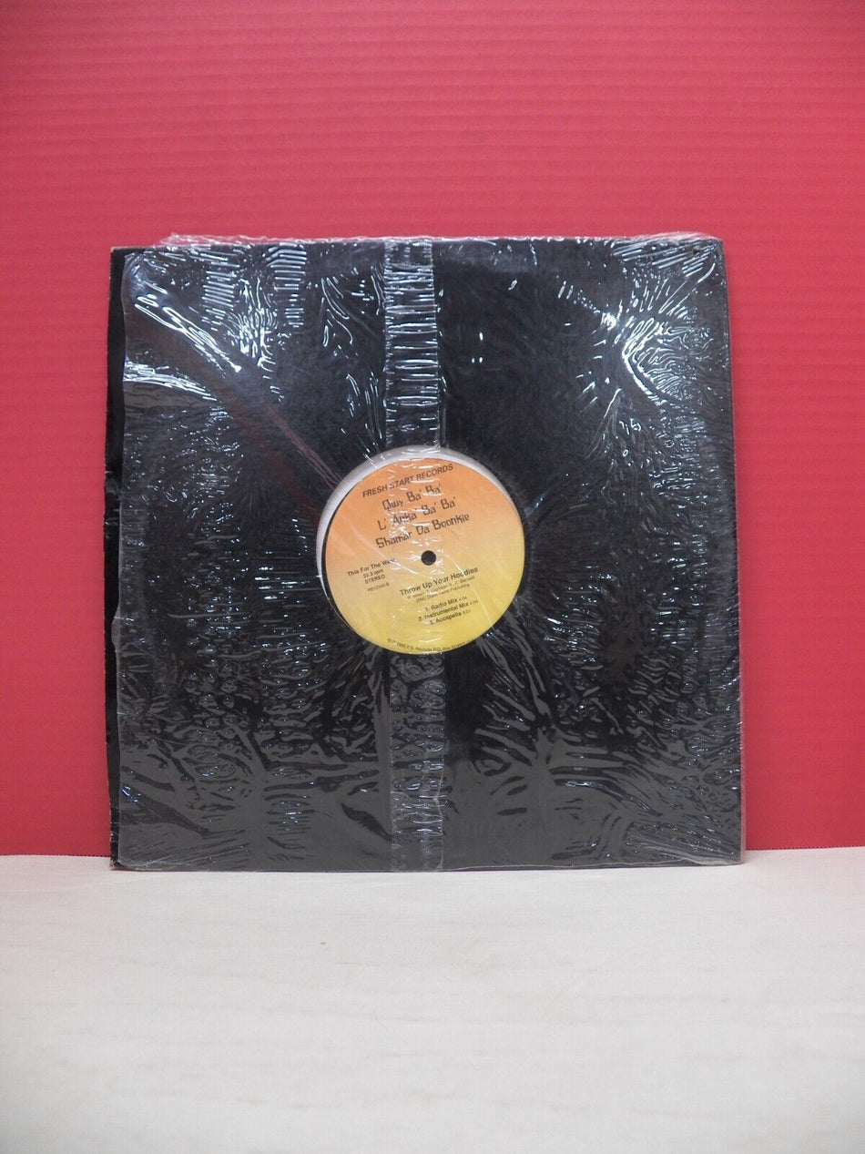 12" Single EX Qwy Ba' Ba'/L' Anka Ba' Ba' Throw Up Your Hoodies 1995 Fresh Start
