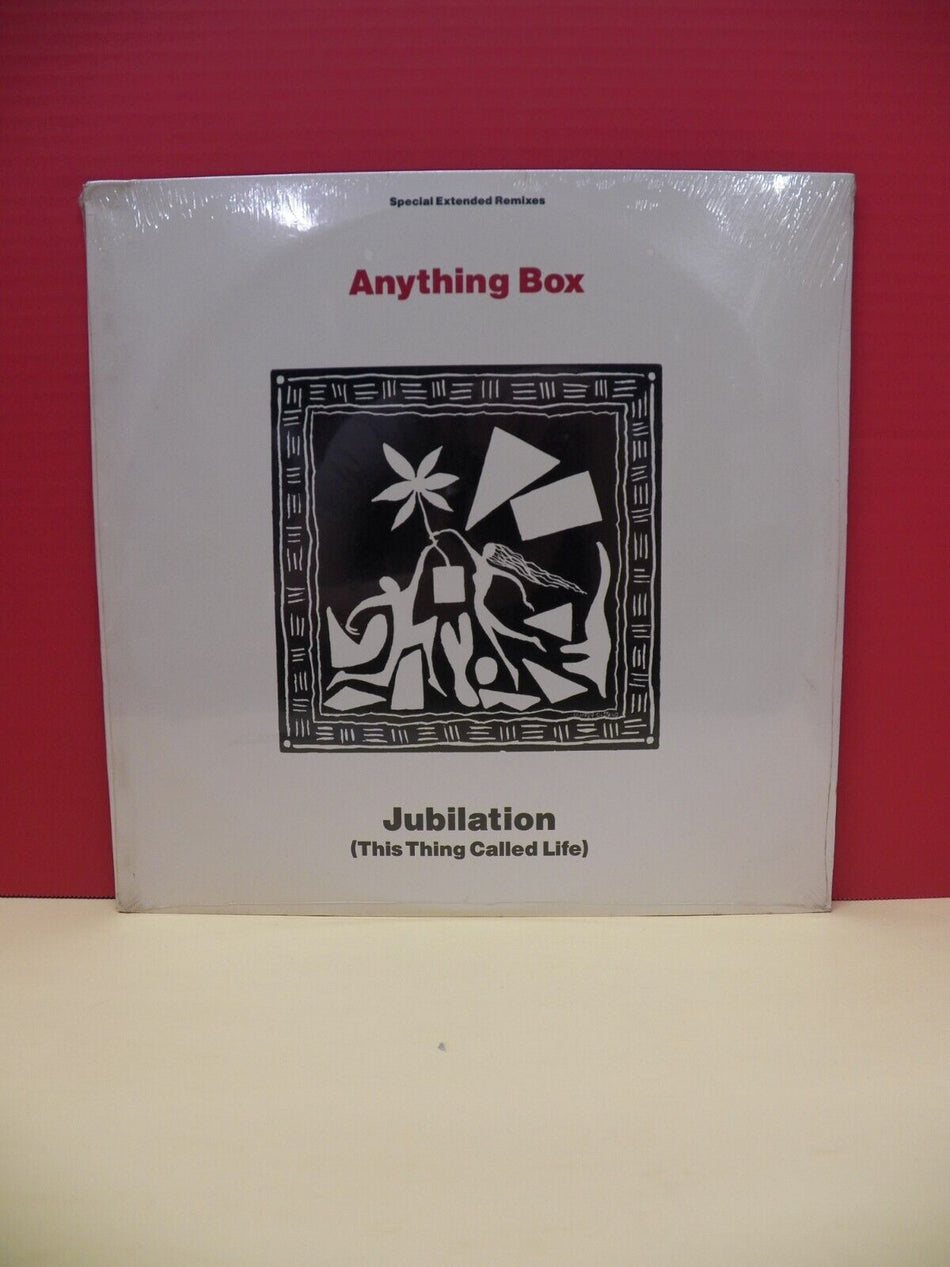 Sealed 12" Single Anything Box Jubilation (This Thing Called Life) 1990 Epic