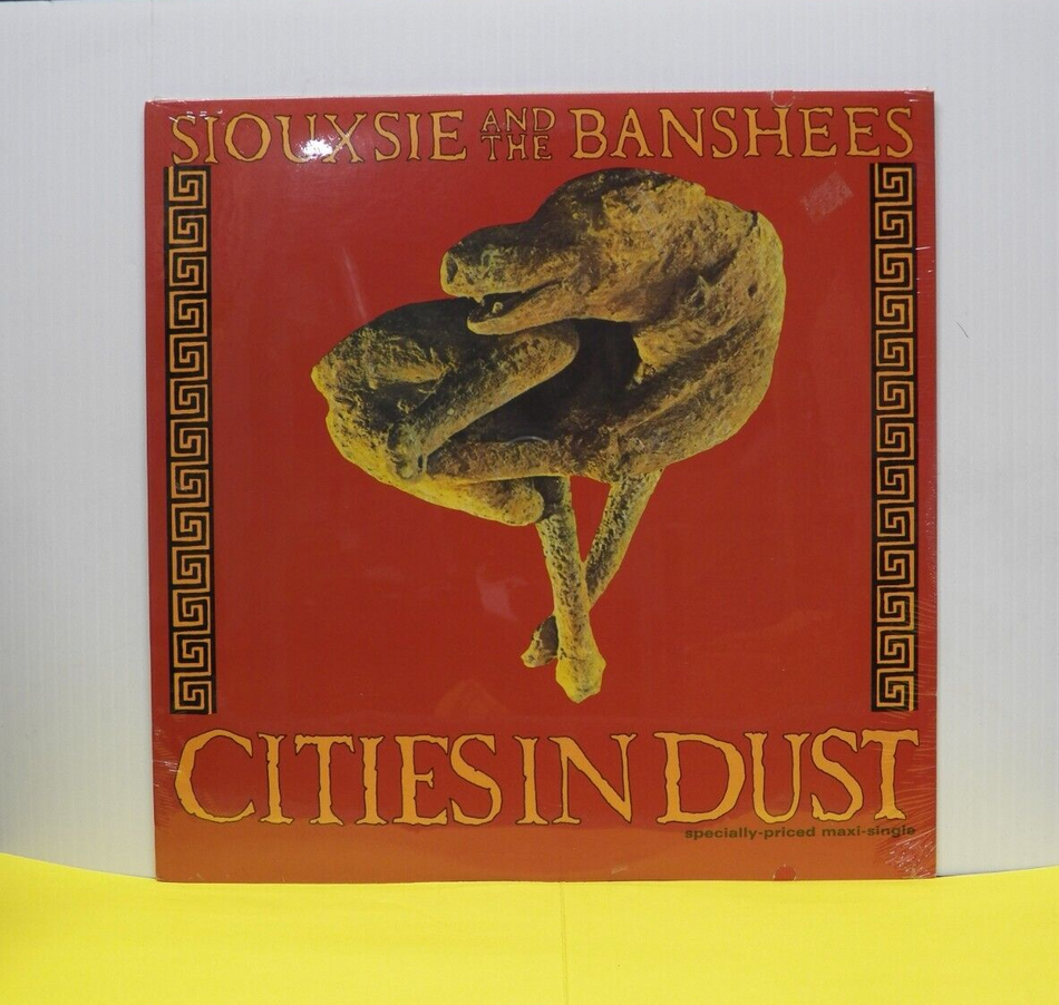 Sealed 12" Single Siouxsie And The Banshees Cities In Dust 1985 Geffen Records