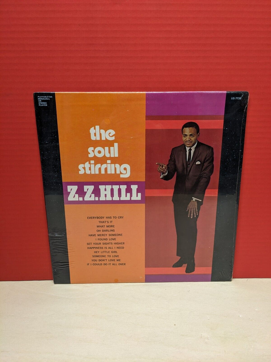 Sealed 12" LP Z.Z. Hill The Soul Stirring Z.Z. Hill United Superior Reissue