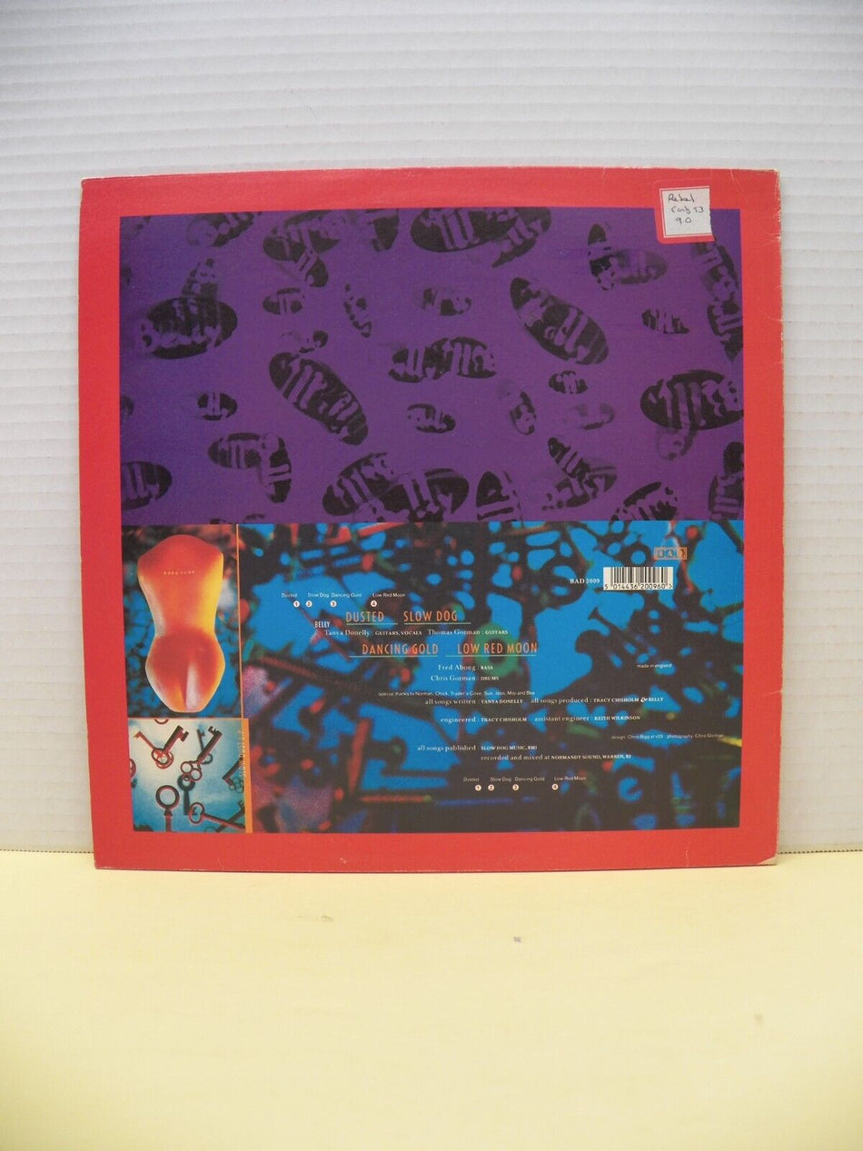 12" EP EX Belly Slow Dust 1992 4AD UK Import BAD 2009