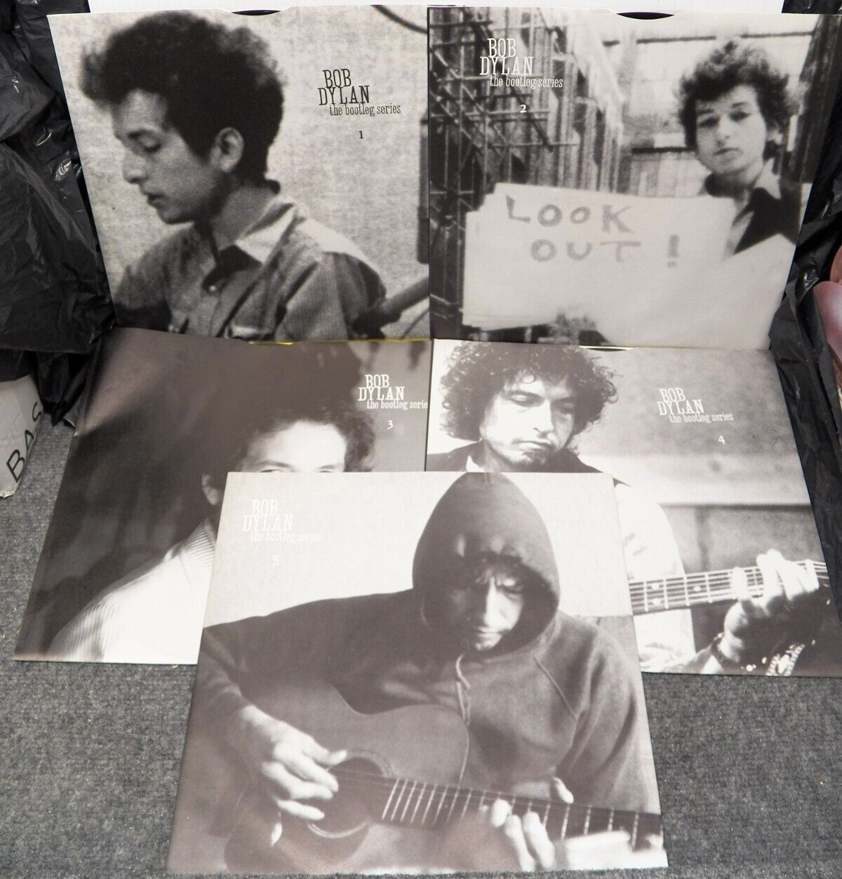 5xLP Box Set EX Bob Dylan The Bootleg Series Volumes 1-3 1991 Columbia