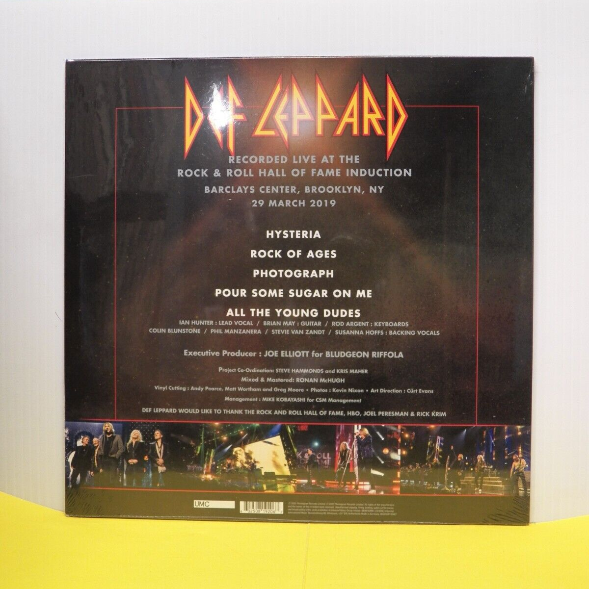 Sealed 12" EP Def Leppard Rock & Roll Hall Of Fame 2020 UMC RSD Import 0819206