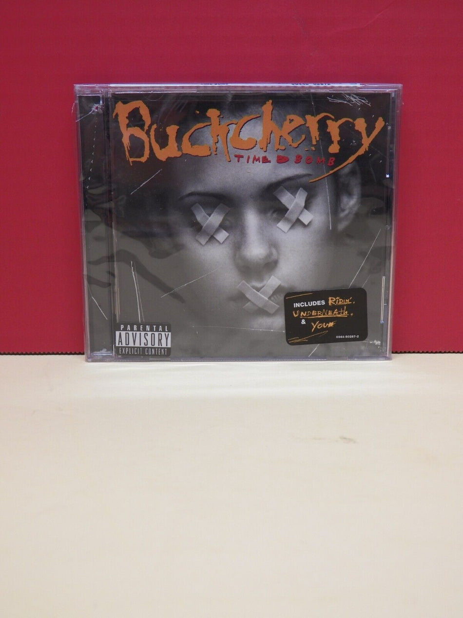 Sealed CD Buckcherry Time Bomb 2001 Dreamworks Records Parental Advisory