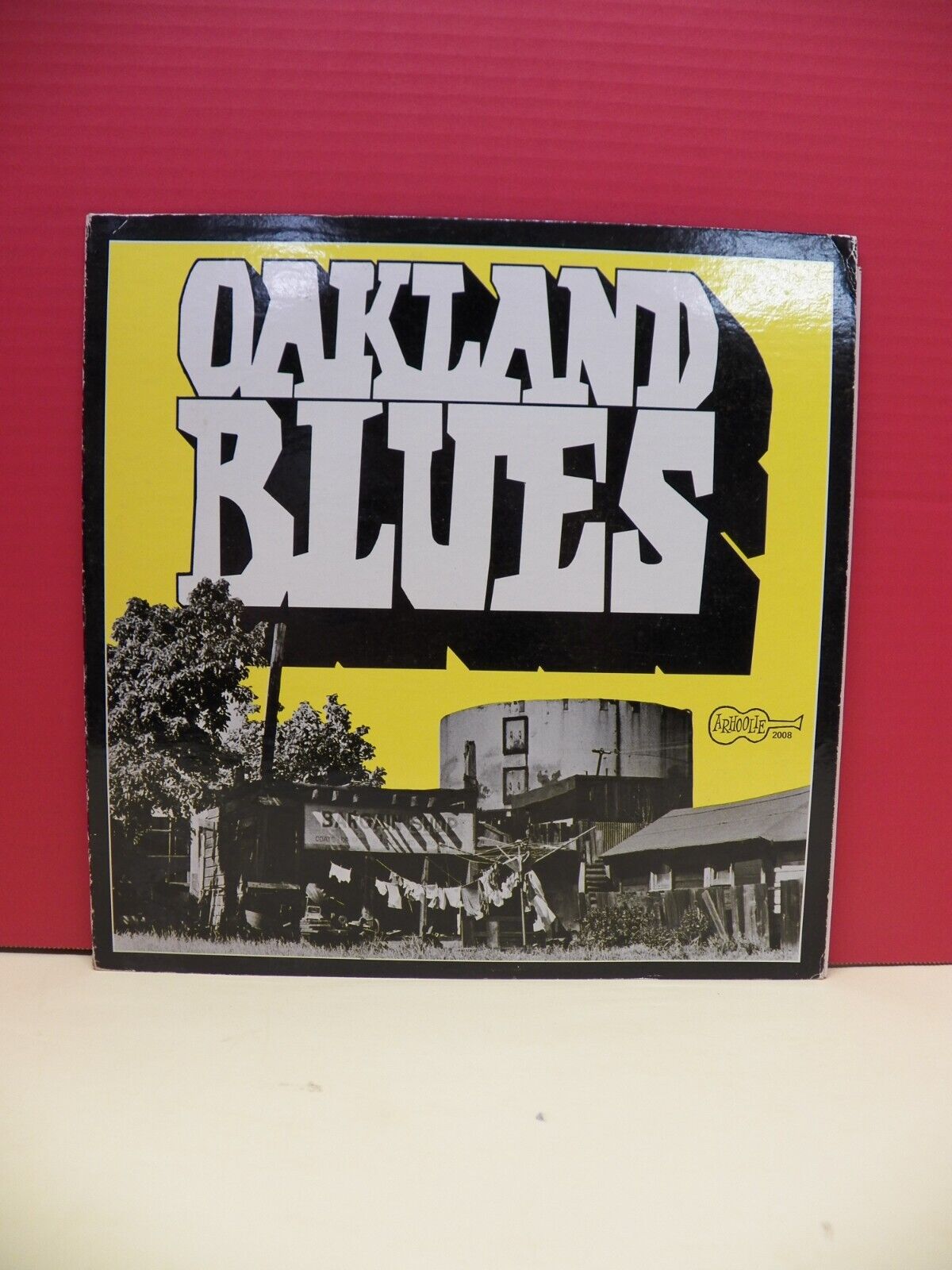 12" LP VG++/EX Various Artists Oakland Blues 1970 Arhoolie R 2008