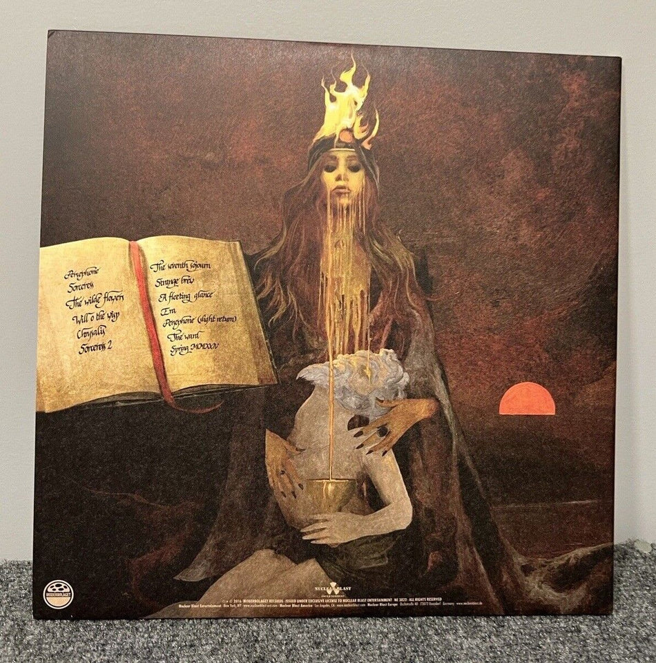 Mint Opeth Gold Color Vinyl Record Sorceress 2016 Autographed by the Band 500x