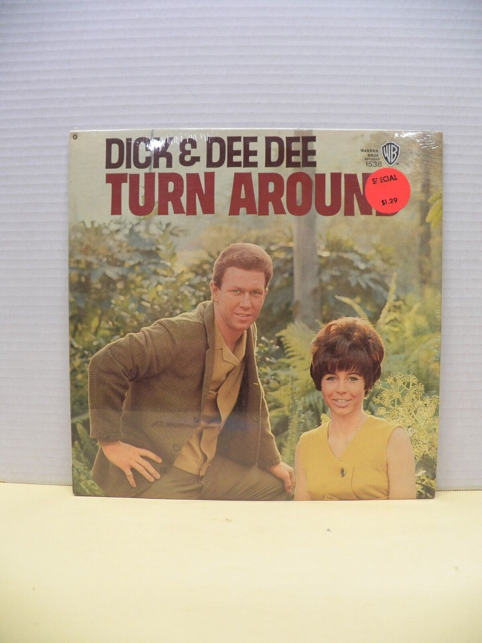 Sealed 12" LP Dick & Dee Dee Turn Around 1964 Warner Bros. Mono W 1538