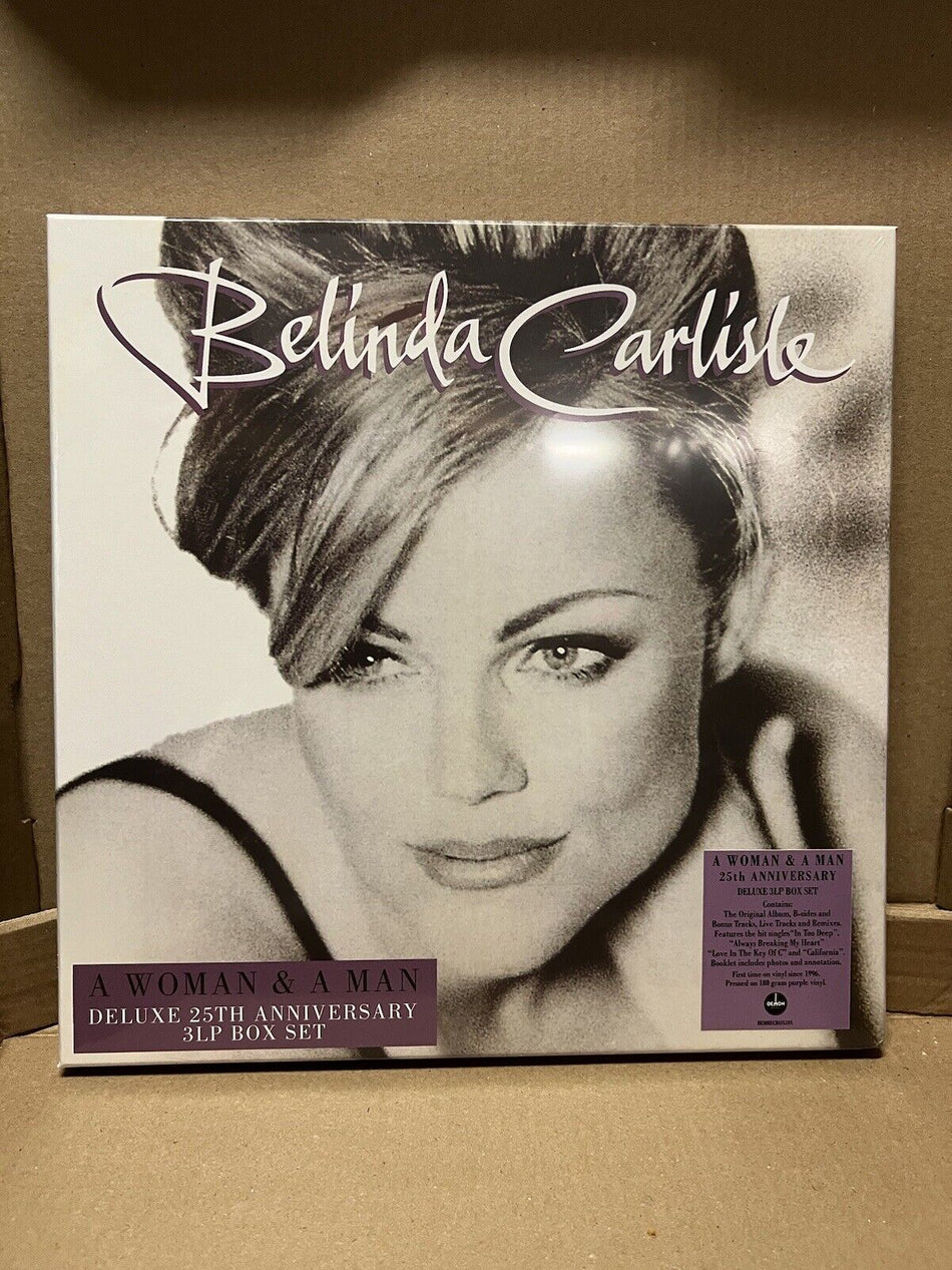 Sealed Vinyl Record 3 LP Box Set Belinda Carlisle A Woman & Man 2021 25th Anniv