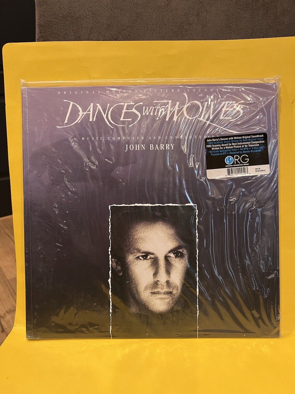 Sealed LP Dances With Wolves Soundtrack - 45RPM 2LP Set Promo Unnumbered ORG150