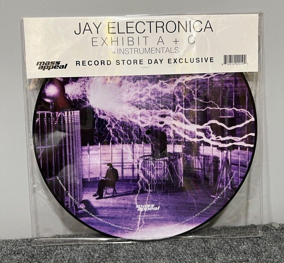 Sealed LP Jay Electronica Picture Disc Exhibit A + C + Instrumentals RSD 2015