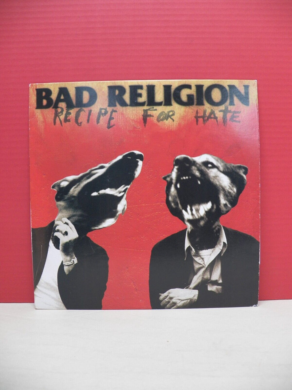 12" LP VG++/EX Bad Religion Recipe For Hate 2015 Epitaph Reissue Ltd Ed Brown