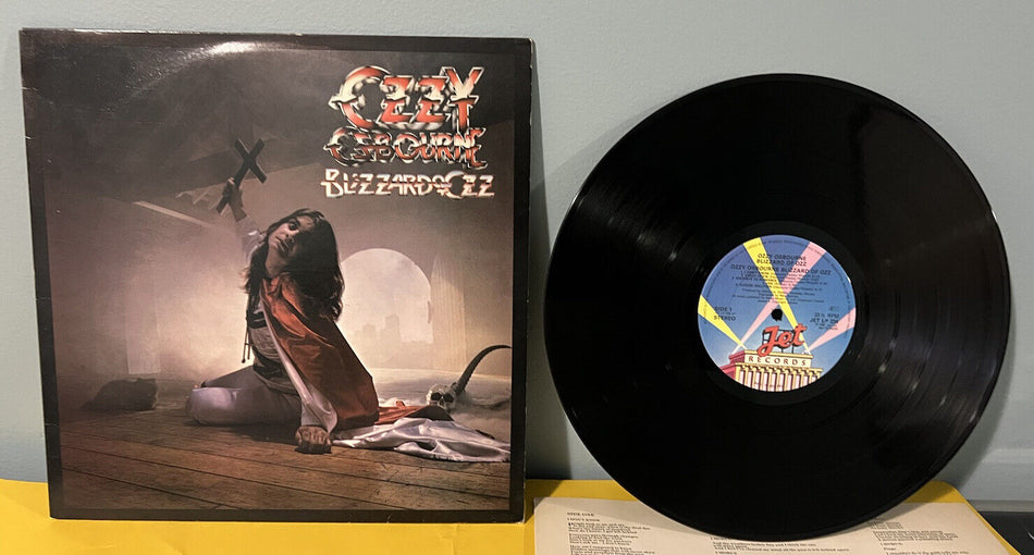 VG++ LP Vinyl Record Ozzy Osbourne Blizzard Of Ozz Import UK 1980 JETLP 234