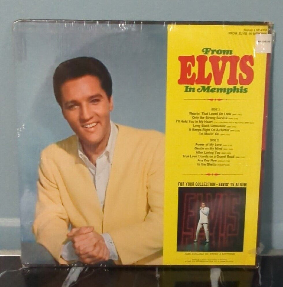 Rare Seald From Elvis In Memphis Vinyl Record LP LSP-4155