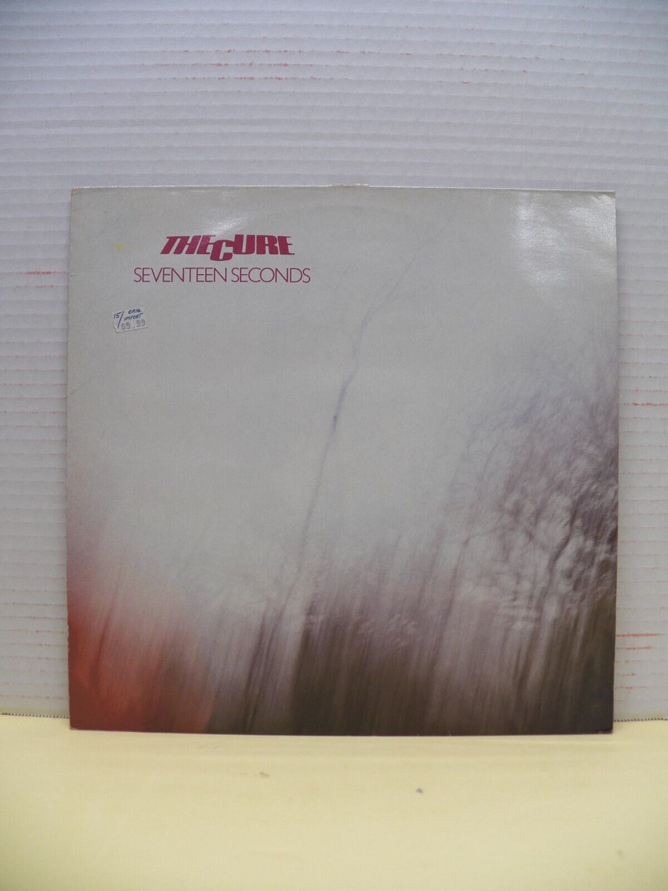 12" LP EX The Cure Seventeen Seconds Fiction Records Reissue UK Import FIXD 4