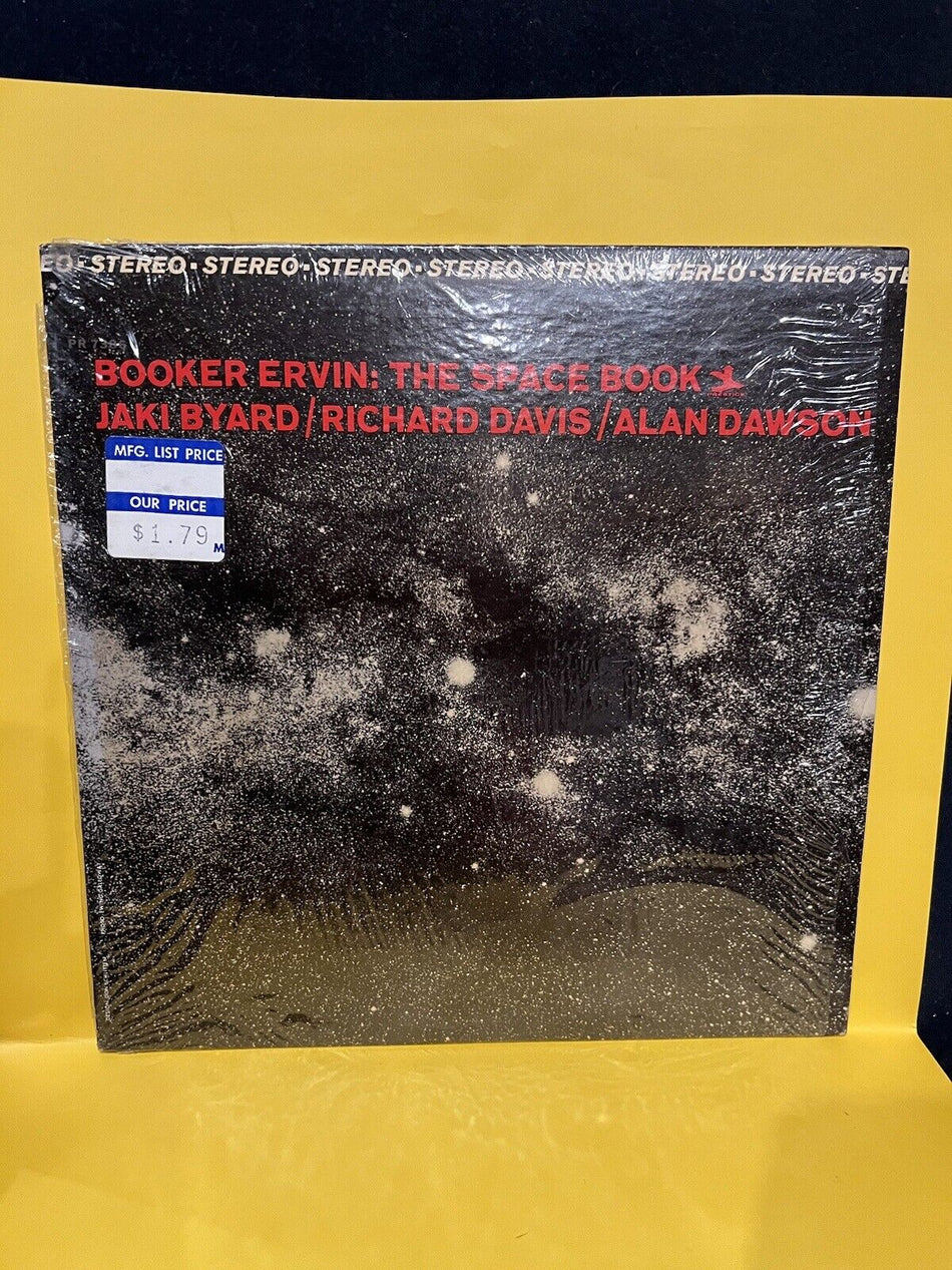 VG++ Vinyl Record LP  Booker Ervin The Space Book PRST 7386 Navy Blue Label 1965