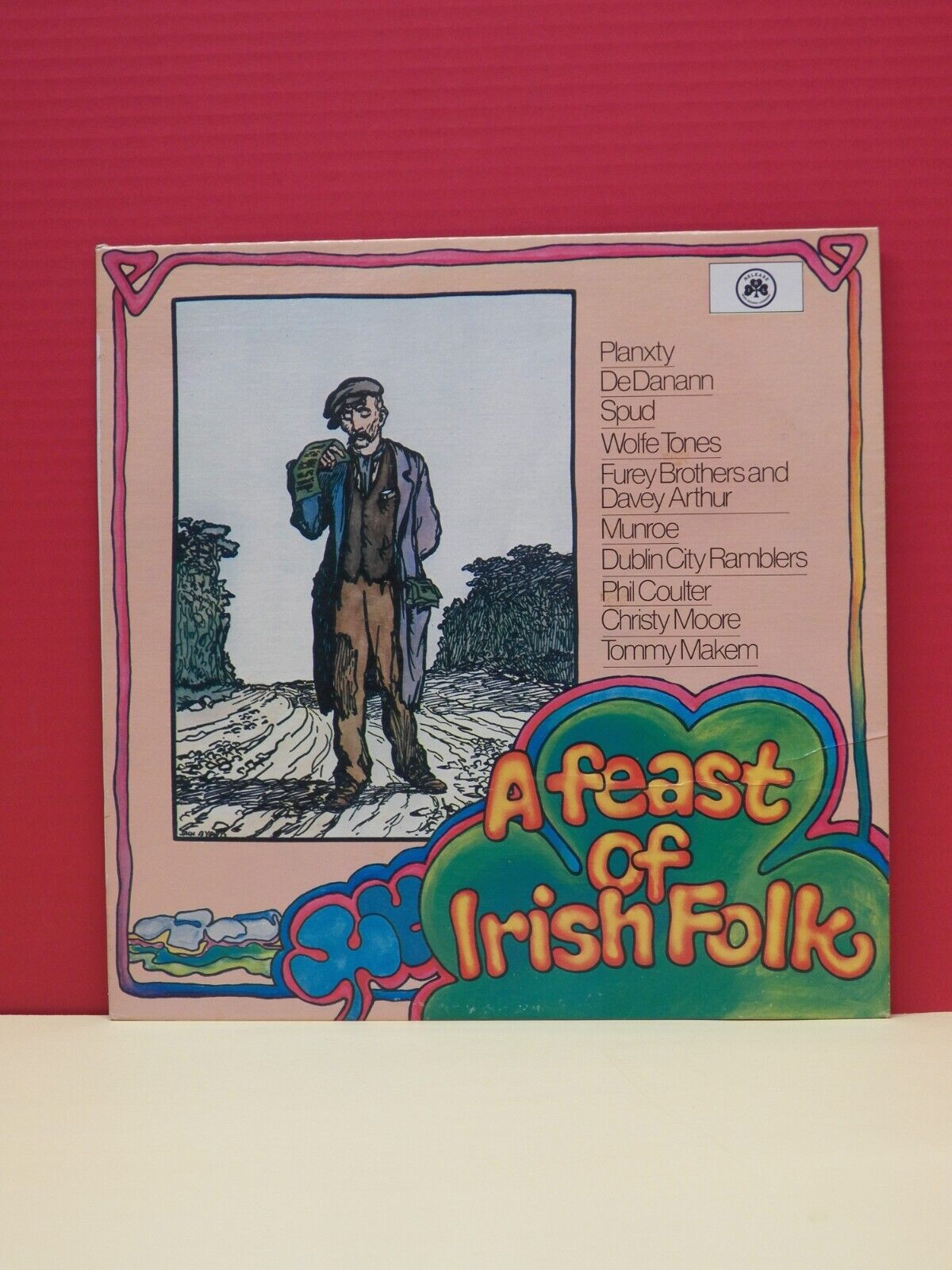 12" LP EX Various Artists A Feast Of Irish Folk 1977 Release Records 1979001