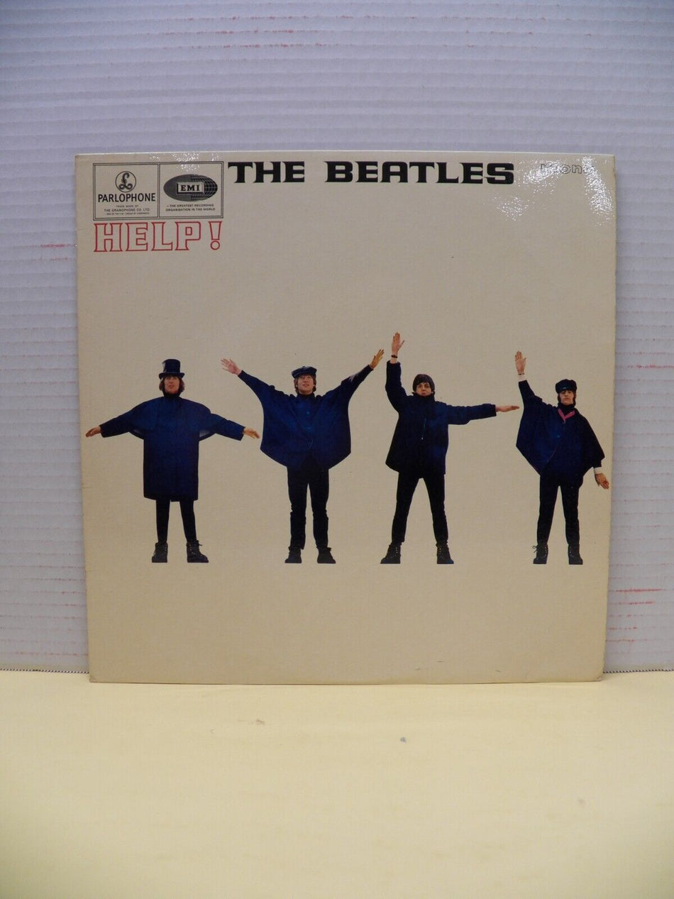 12" LP EX The Beatles Help! 1965 Parlophone Mono UK Import 1st Press Variant B