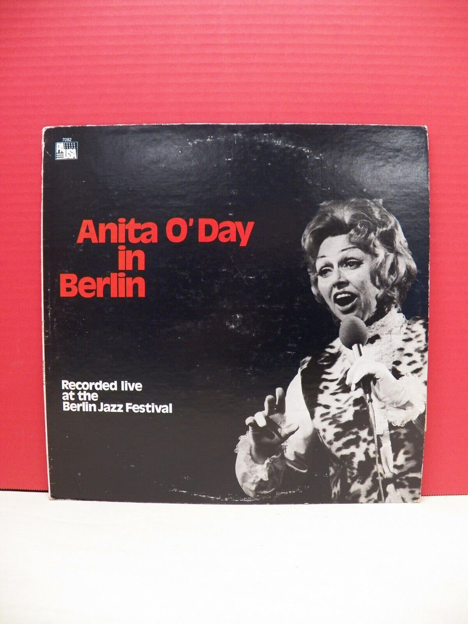 12" LP VG++/EX Anita O'Day In Berlin 1981 Pausa Reissue PR 7092