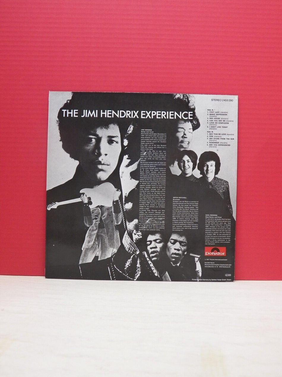 12" LP NM Jimi Hendrix Are You Experienced 1980 Polydor Reissue Germany Import