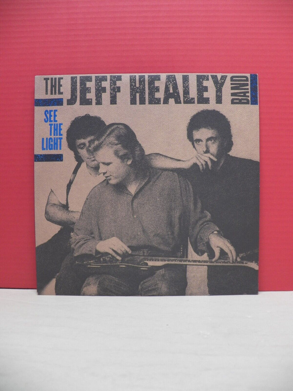 12" LP VG++/EX The Jeff Healey Band See The Light 1988 Arista AL-8553