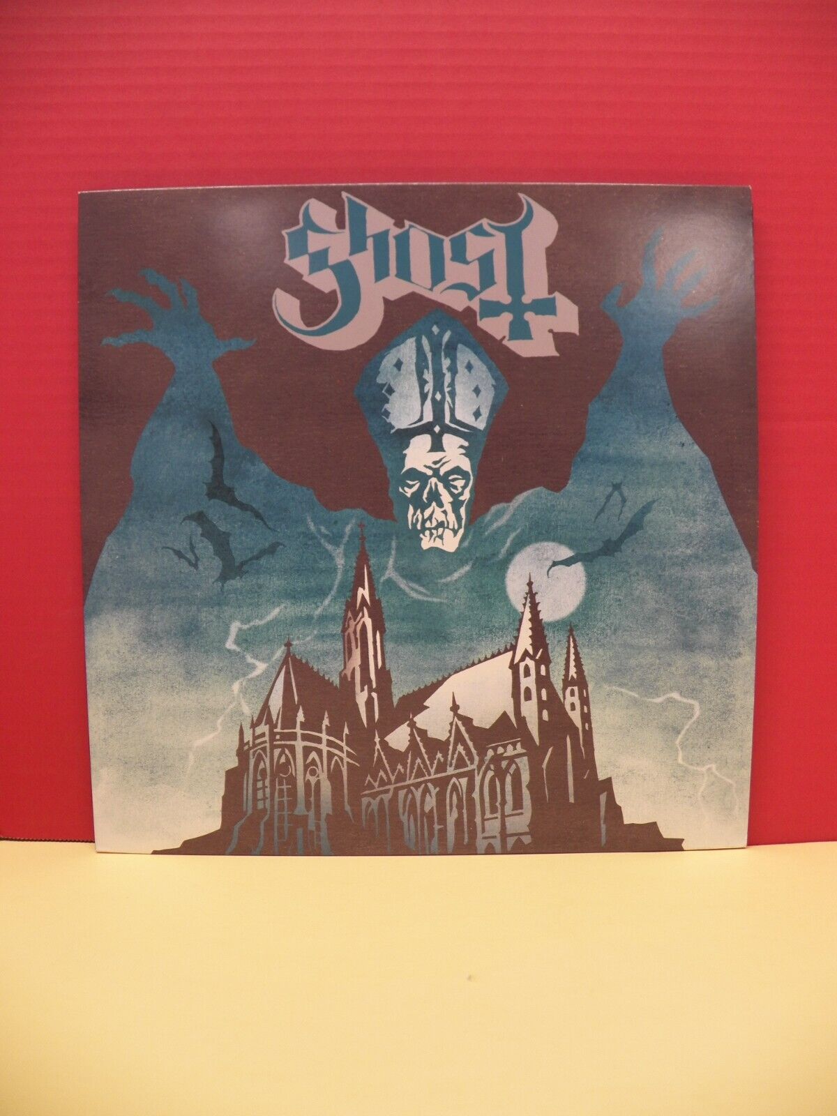 12" LP NM- Ghost Opvs Eponymovs 2018 Rise Above Reissue Ltd Ed Blue Marble