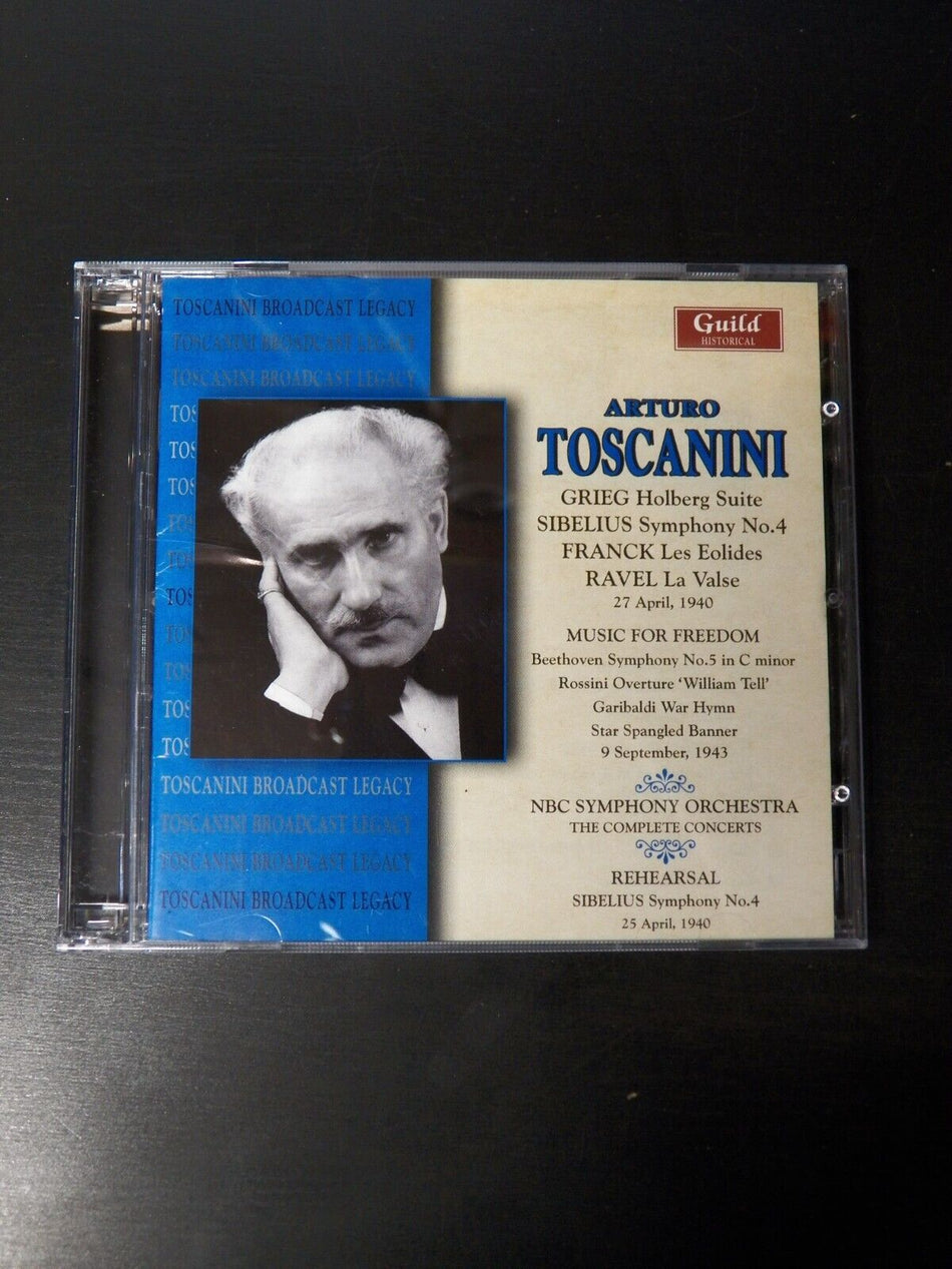 2xCD Arturo Toscanini Music For Freedom 2004 Guild Import GHCD 2298/9