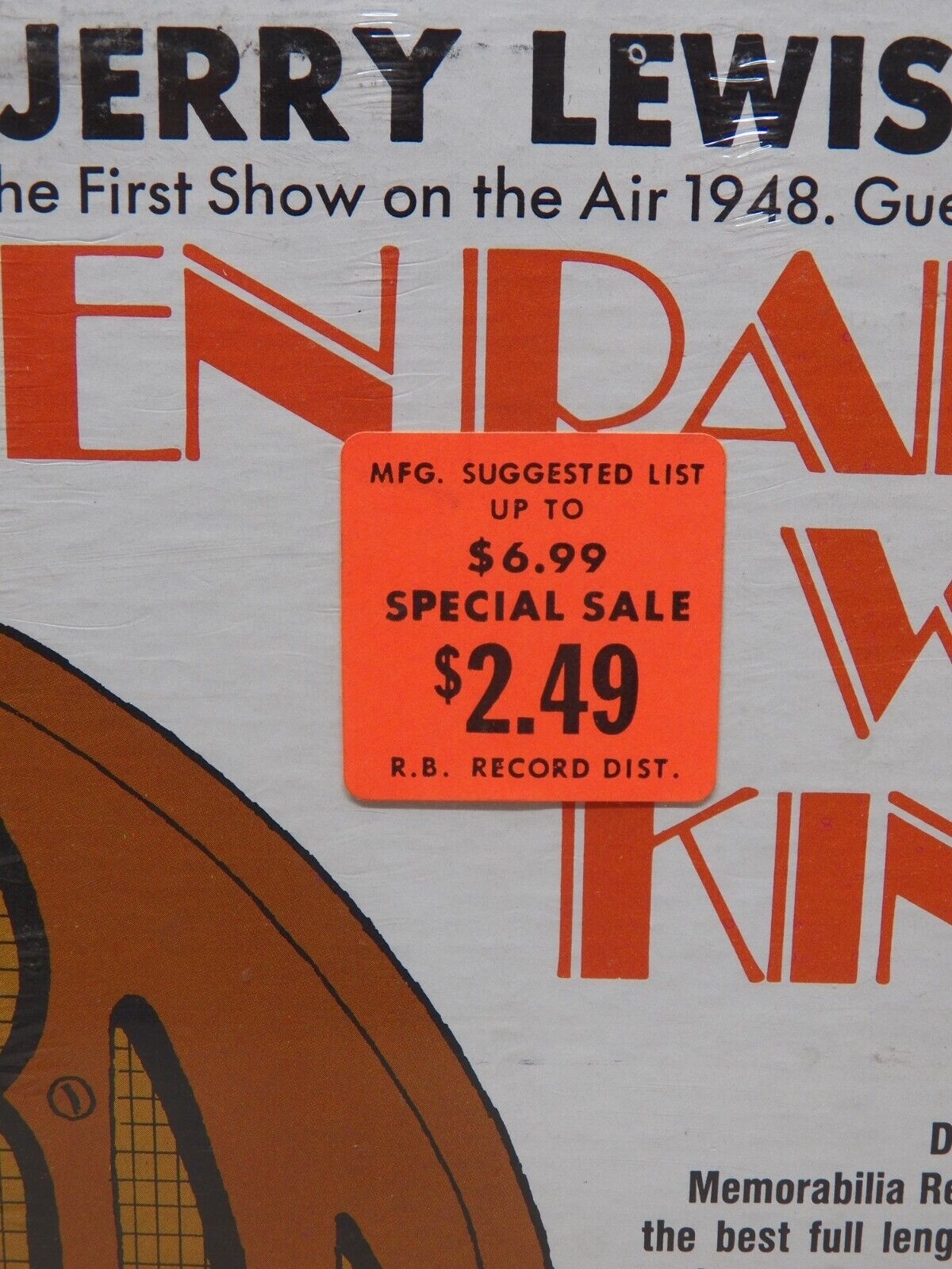 Sealed 12" LP Dean Martin & Jerry Lewis When Radio Was King 1974 Memorabilia