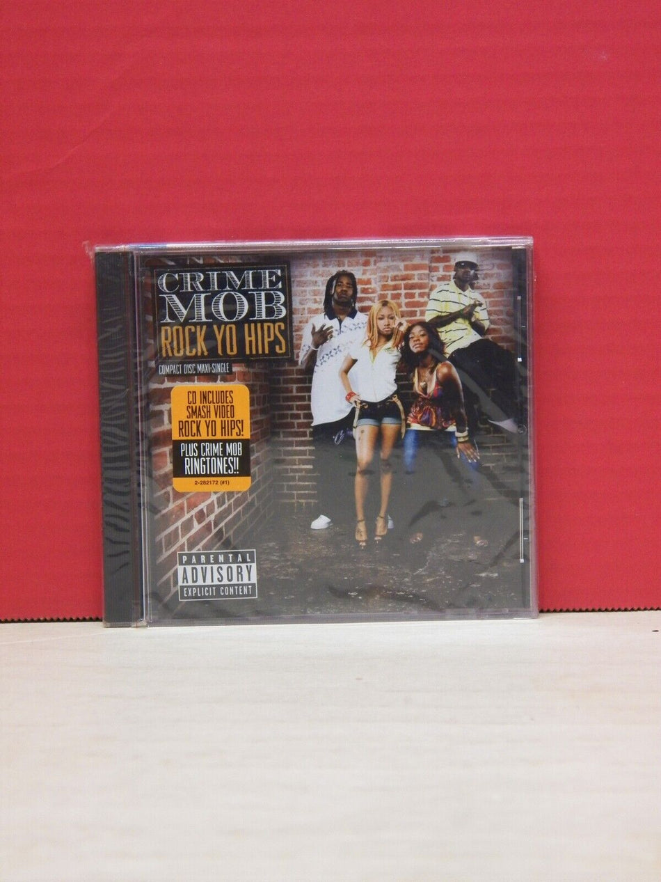 Sealed CD Single Crime Mob Rock Yo Hips 2007 Reprise Enhanced Parental Advisory