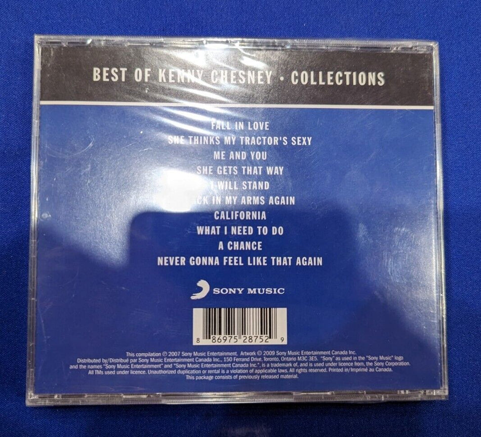 Sealed Rare Import Promo CD Kenny Chesney Collections  CD - Import Rare 2009