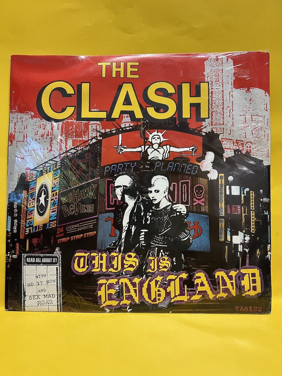 Rare Sealed Vinyl Record LP The Clash This is England TA6122 1985 Import UK