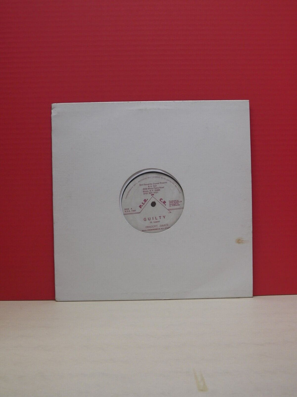 12" Single EX Gregory Isaacs/Daddy Lizzard Guilty/Fling It Up R.D.E.-T001