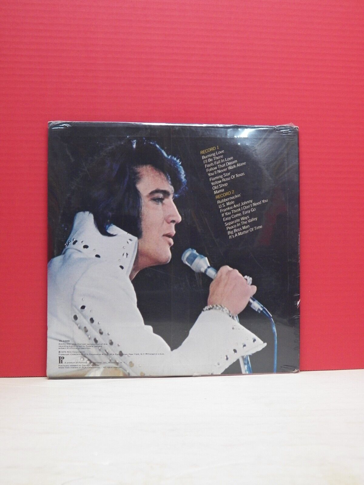 Sealed 12" 2xLP Elvis Presley Double Dynamite! 1975 Pickwick DL2-5001