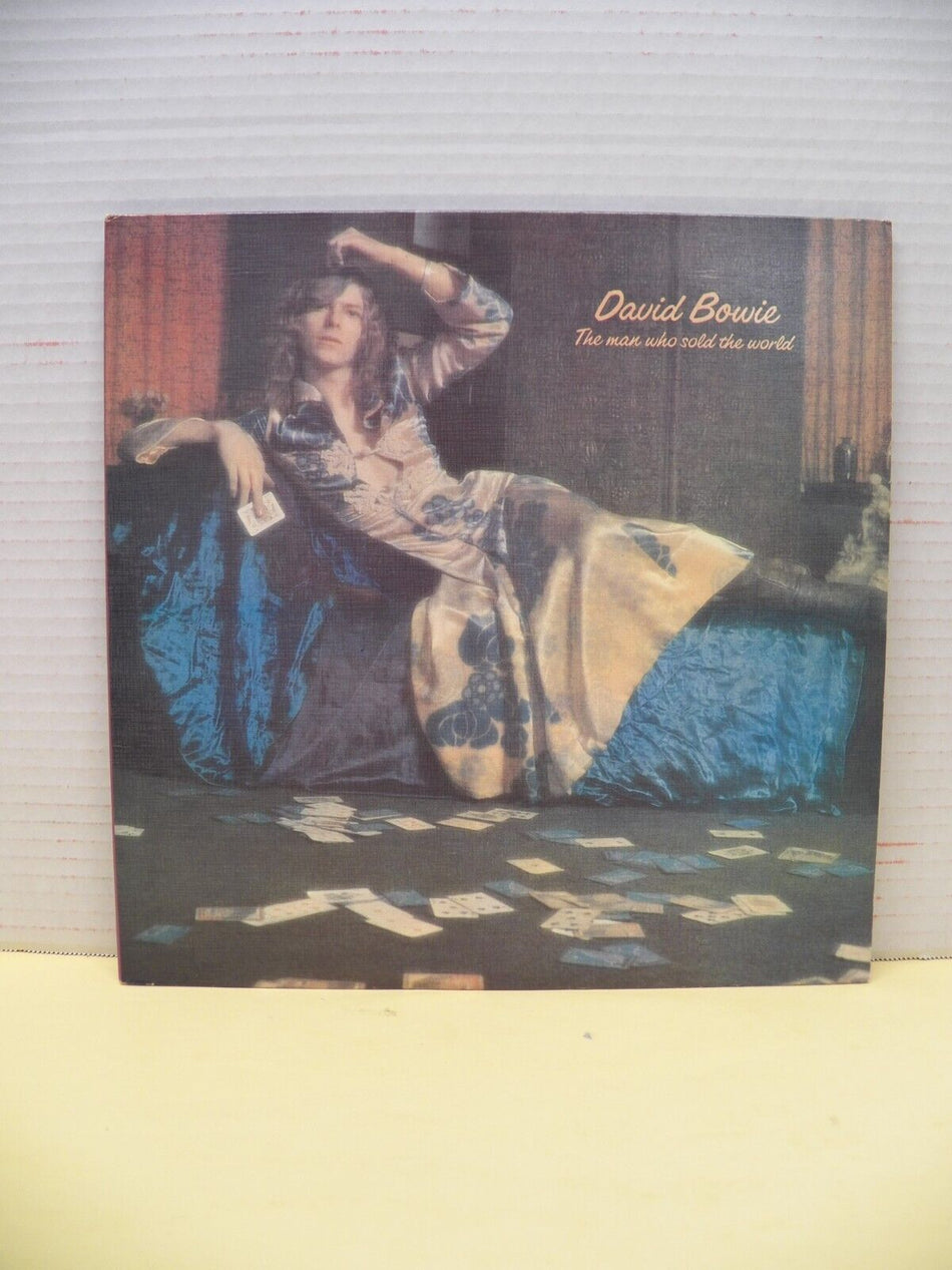 12" 2xLP NM- David Bowie The Man Who Sold The World 1990 Reissue Remaster Clear