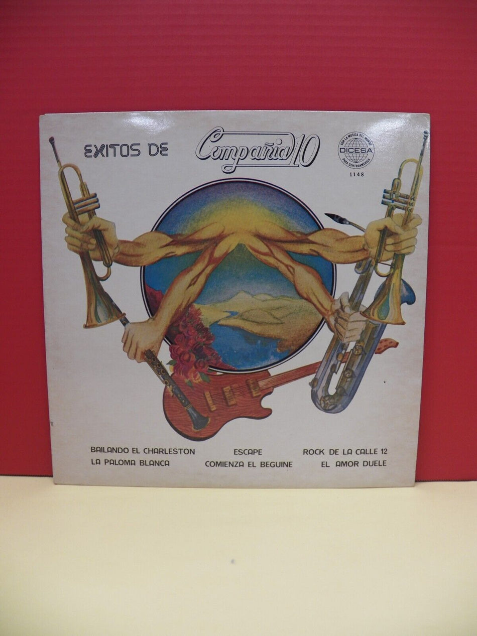 12" LP VG++/EX Campania 10 Exitos De Compania 10 1983 Dicesa DICS 1148