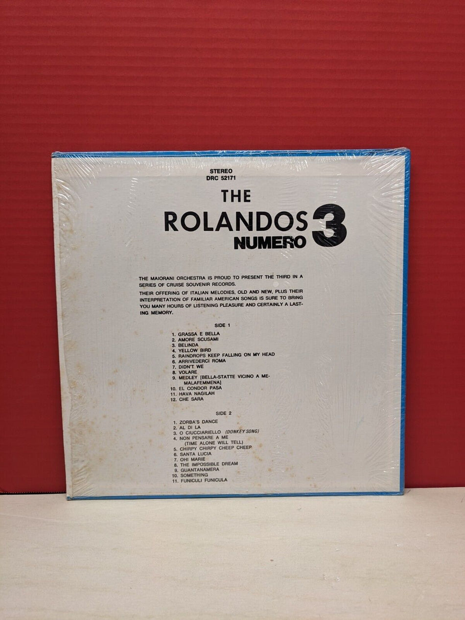 12" LP VG++/EX Rolando Rolandos Numero 3 1971 DRC 52171