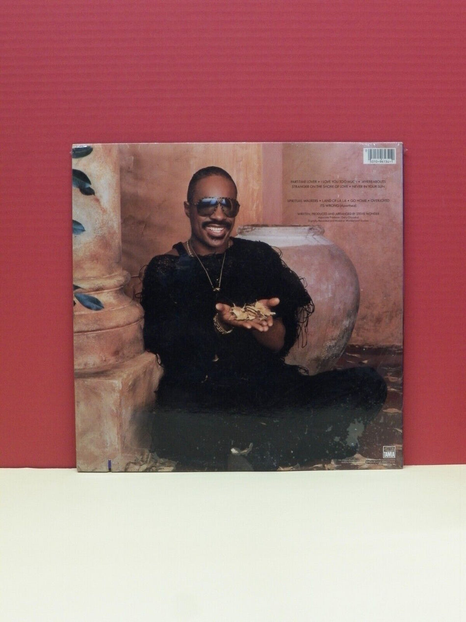 Sealed 12" LP Stevie Wonder In Square Circle 1985 Tamla 6134TL