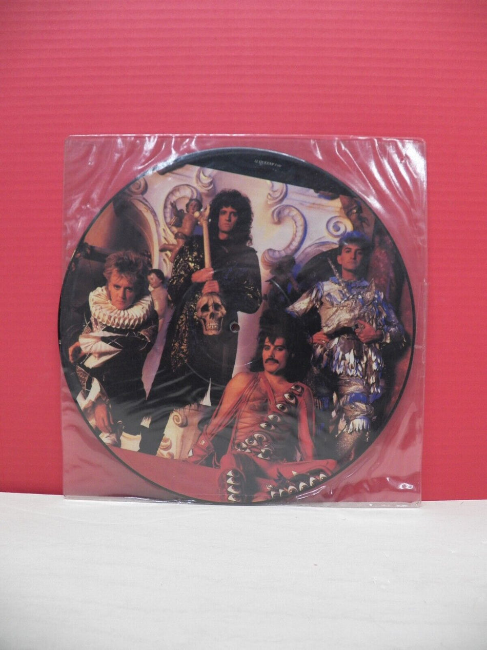 12" Picture Disc Single EX Queen It's A Hard Life 1984 EMI UK Import 12 QUEENP 3