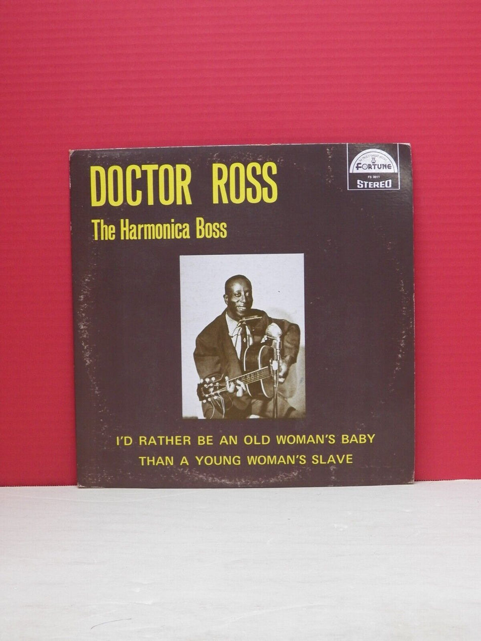 12" LP EX Doctor Ross I'd Rather Be An Old Woman's Baby...1970 Fortune FS 3011