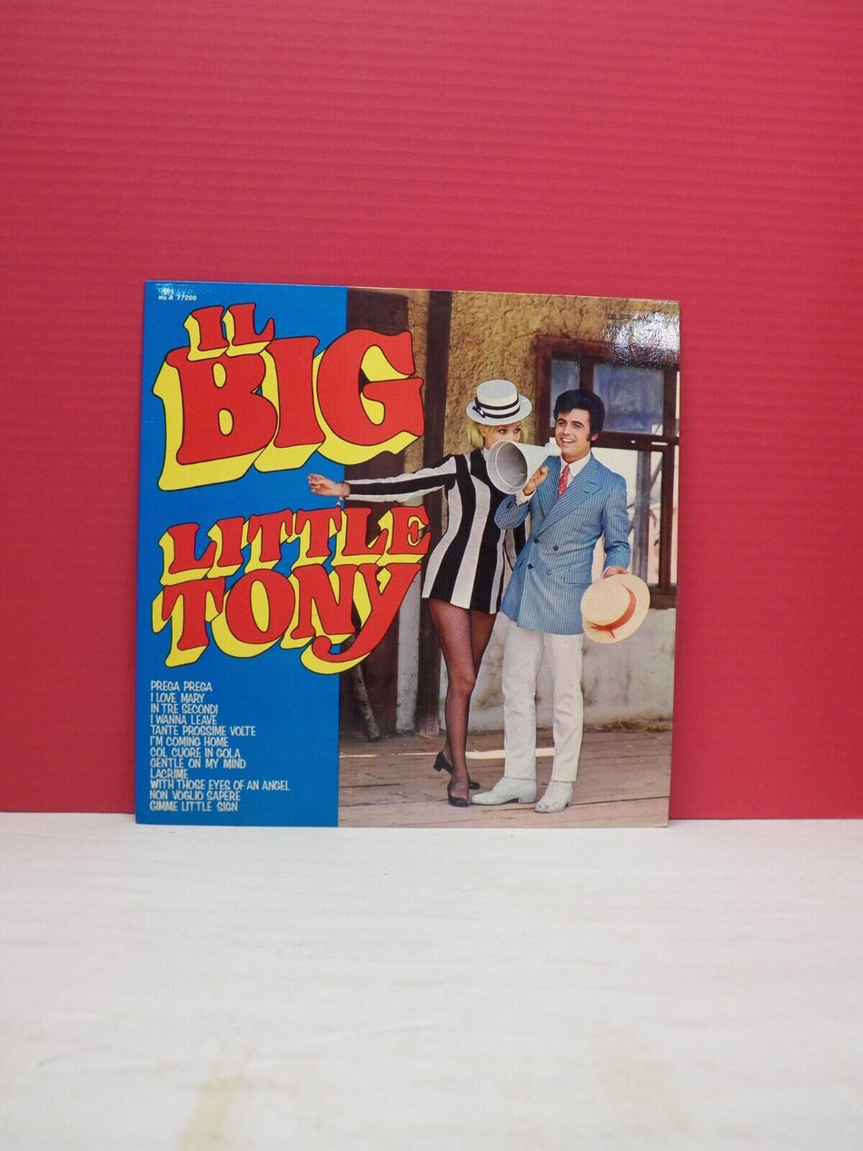 12" LP M- Little Tony Il Big Little Tony 1968 Durium Italy Import ms A 77200