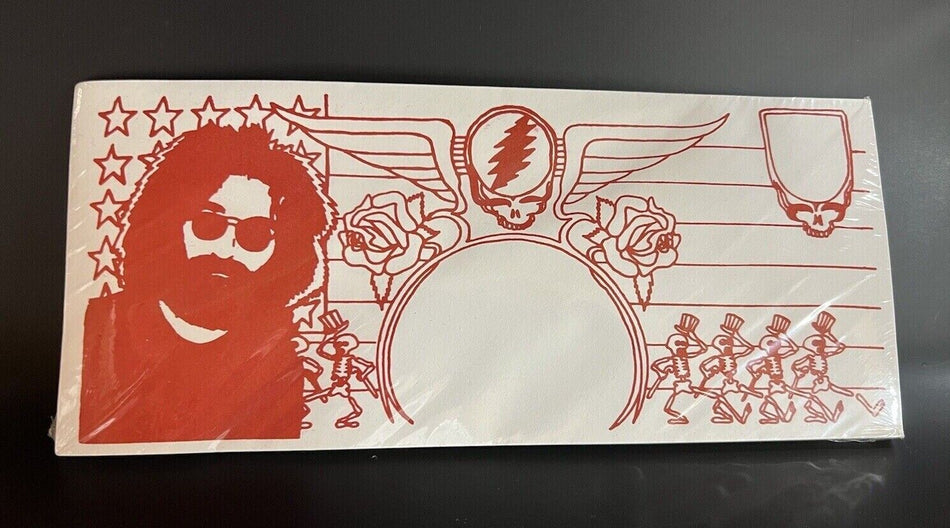 Rare BRAND NEW 12x Envelopes Grateful Dead Jerry Garcia Sealed Package