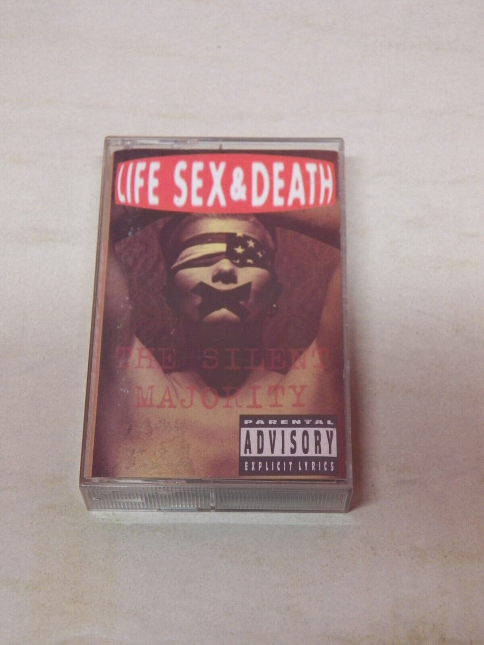 Cassette Life Sex & Death The Silent Majority 1992 Reprise Records 9 26996-4