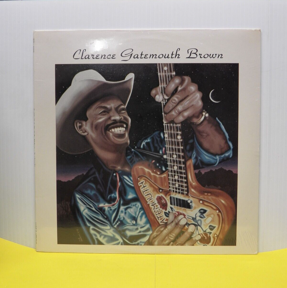 Sealed 12" LP Clarence Gatemouth Brown Blackjack 1977 Music Is Medicine MIM 9002