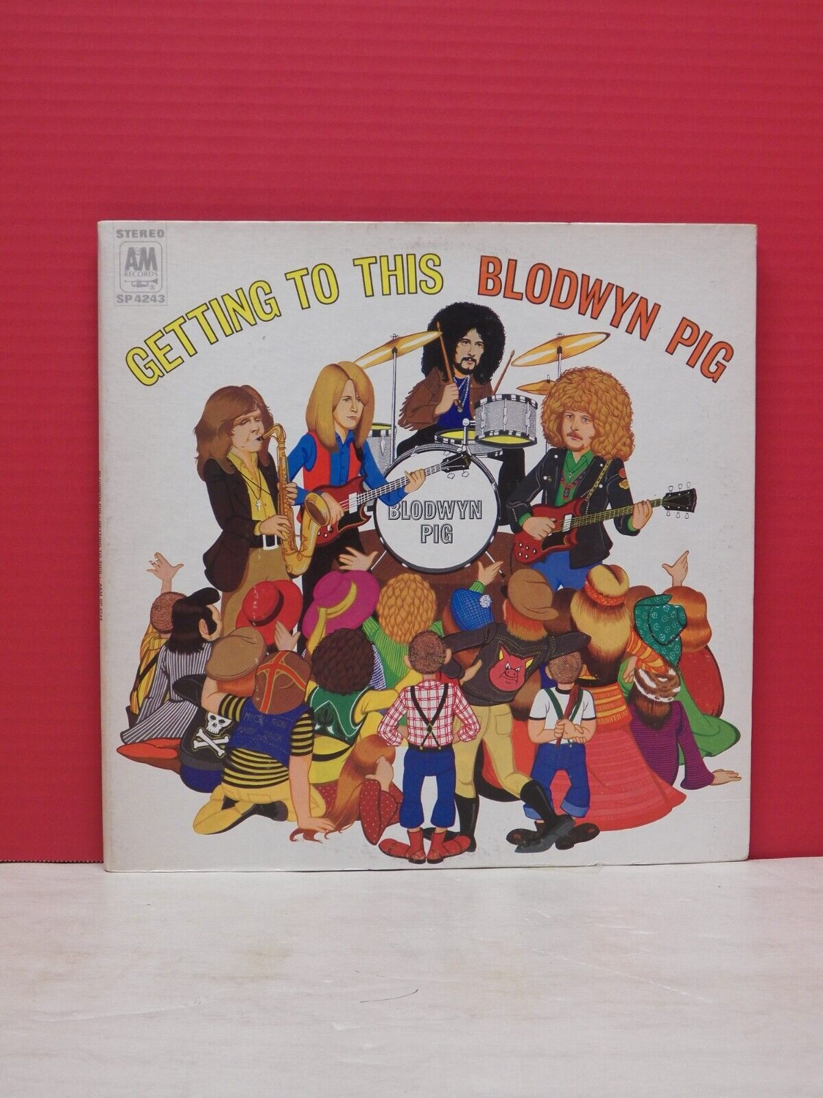 12" LP VG++/EX Blodwyn Pig Getting To This 1970 A&M/Chrysalis SP 4243