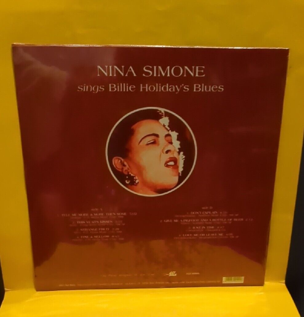 Sealed Vinyl Record LP Nina Simone Sings Billie Holiday's Blues  2003 180g Vinyl