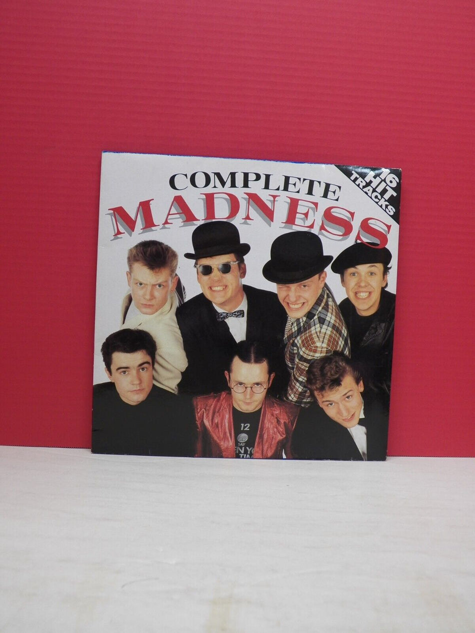 12" LP EX Madness Complete Madness 1982 Stiff Records UK Import HIT-TV1