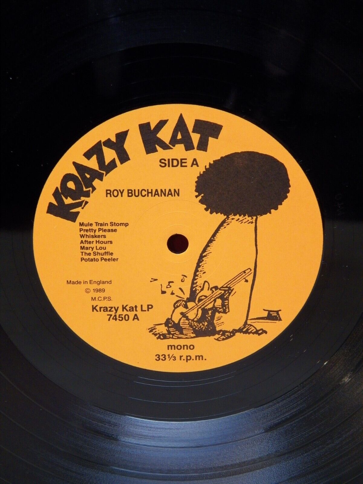 12" LP M- Roy Buchanan The Early Years 1989 Krazy Kat UK Import Remastered Mono