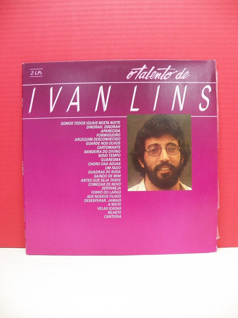 12" 2xLP NM Ivan Lins O Talento De Ivan Lins 1985 EMI Brazil Import